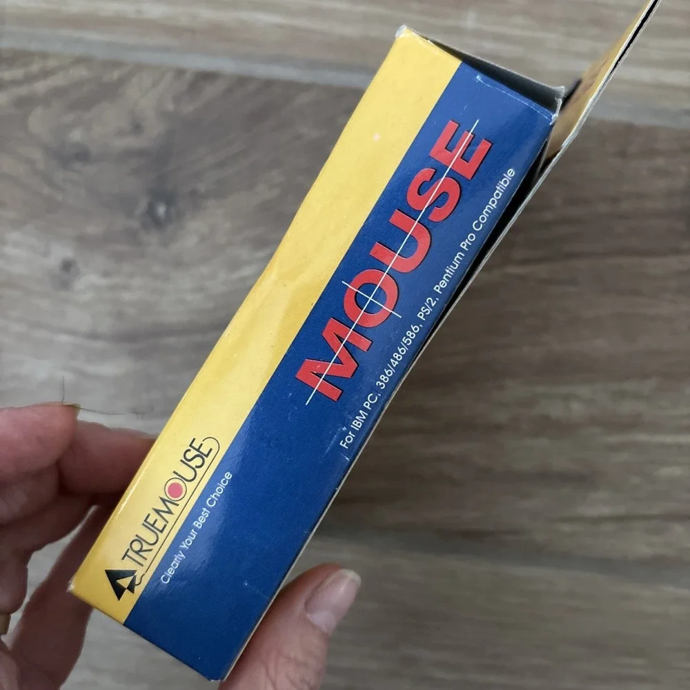 Vintage Truemouse Computer 3-Key Serial 1990's COMPUSA Era